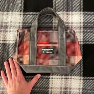mini LL bean tote